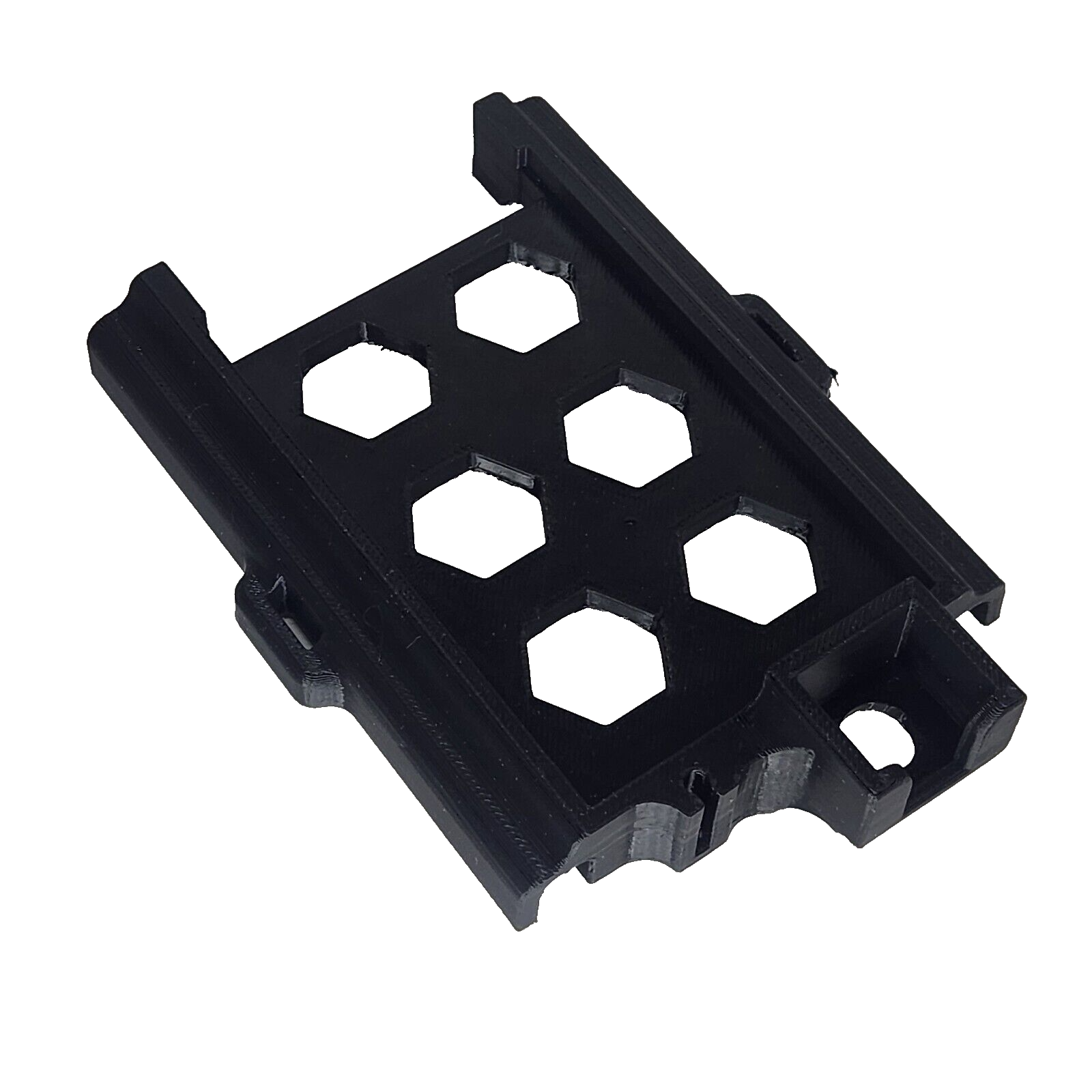 Hex Style Traxxas XMAXX Hobbywing Max 5 ESC MOUNT - Lots of Colors!
