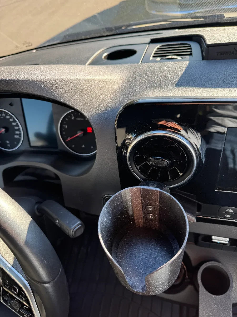 Add-On Cup Holder for Mercedes Sprinter Van | Fits 2019–2024 Models | Upgrade