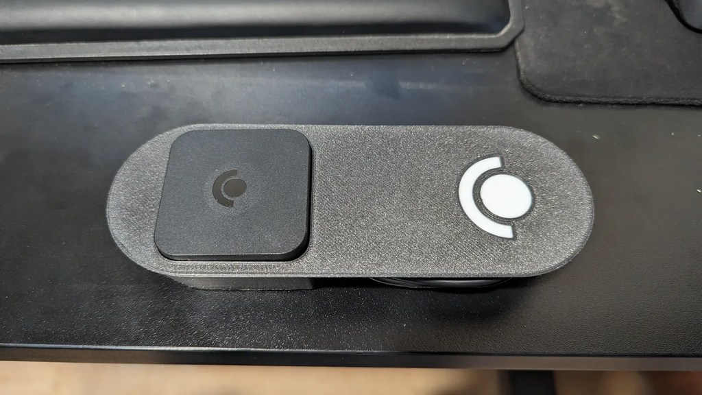 Steam Deck Charger Holder with cord wrap for Ease of Storage