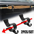 2x Car Trunk Umbrella Holder with Hook – Universal Storage Strap Mount Clip