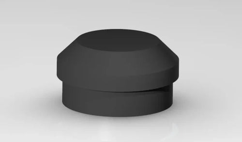 2pcs. Wiper Arm Nut Cap Cover 1J0955205A for Audi Vehicles Windshield Black