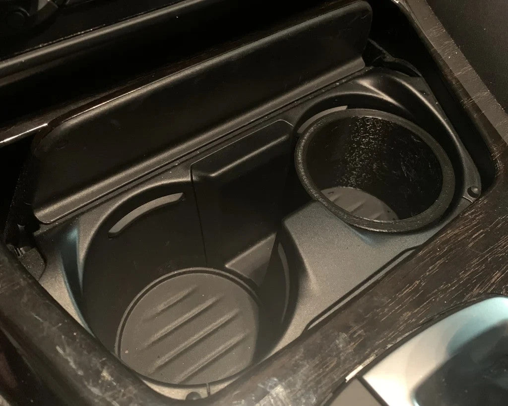 1x Cup Holder Can Adapt Insert for BMW 6 Series F06 F12 F13 Center Console Black