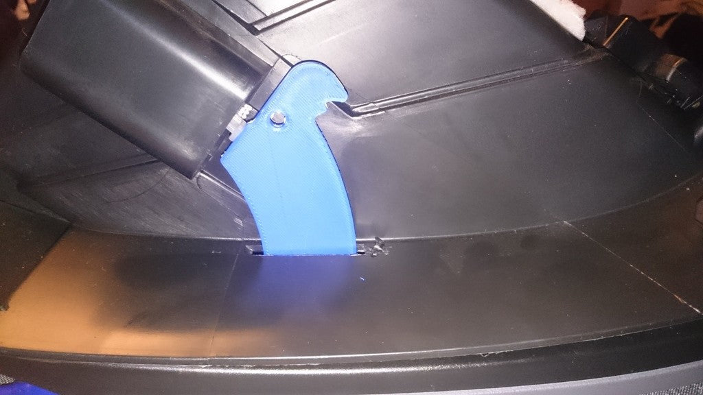 Pair of Saab 9-3 glove box brackets