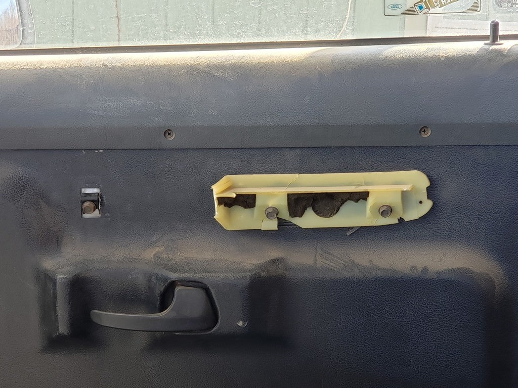 Left+RIght 1993 Ford E350 Door Handle set - Black
