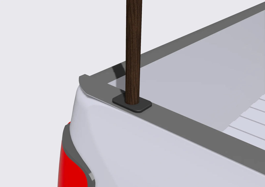 Flag Holder Insert for 07-13 Silverado Truck Bed
