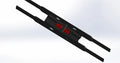 Rear Windscreen Wiper Arm Repair Kit for Ford Ka Hatchback Black